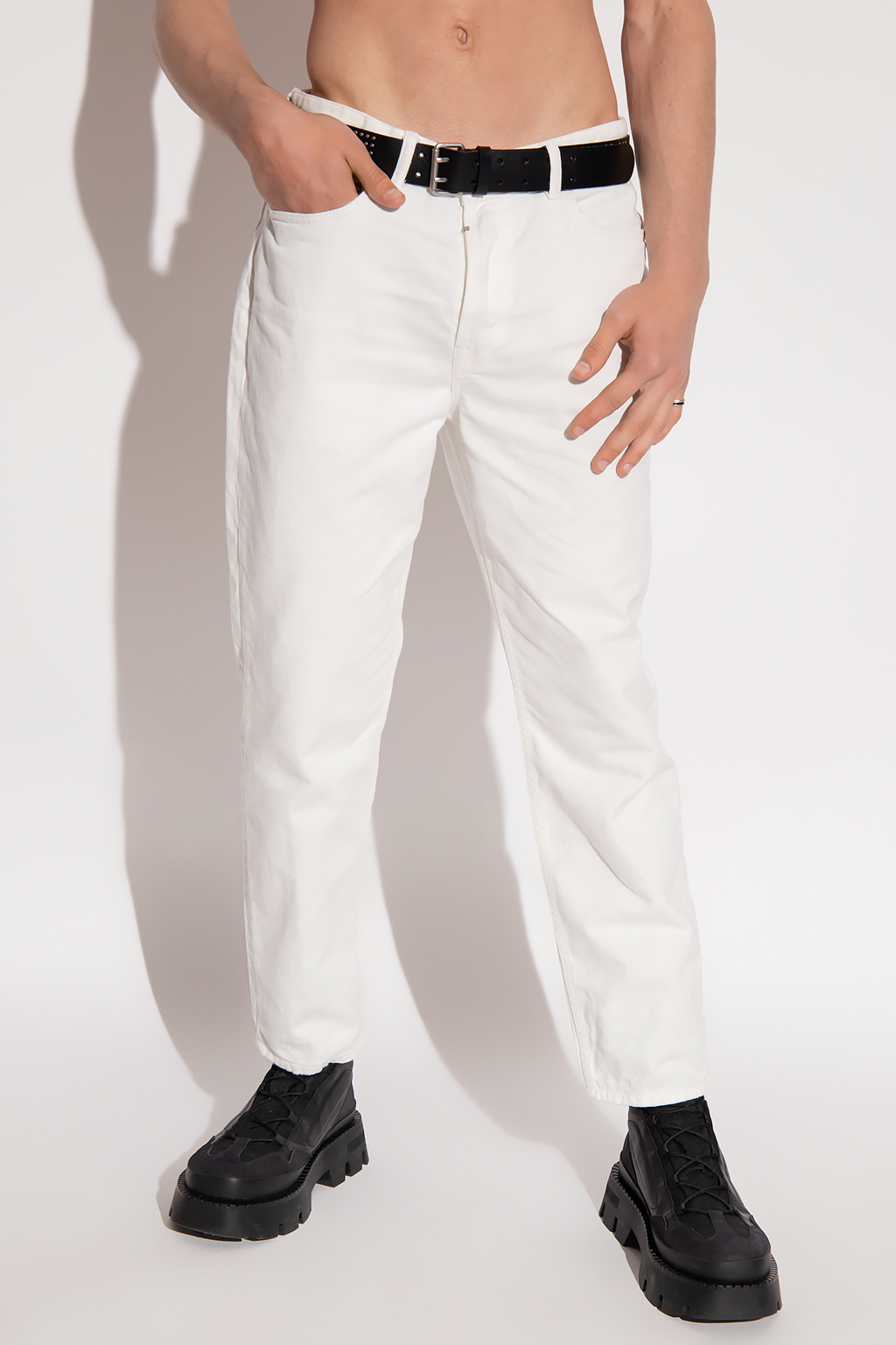 IetpShops Italy - jean dolce gabbana - White 'Jack' jeans AllSaints